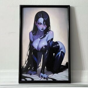 Batman Beyond Ink Pinup Girl Poster